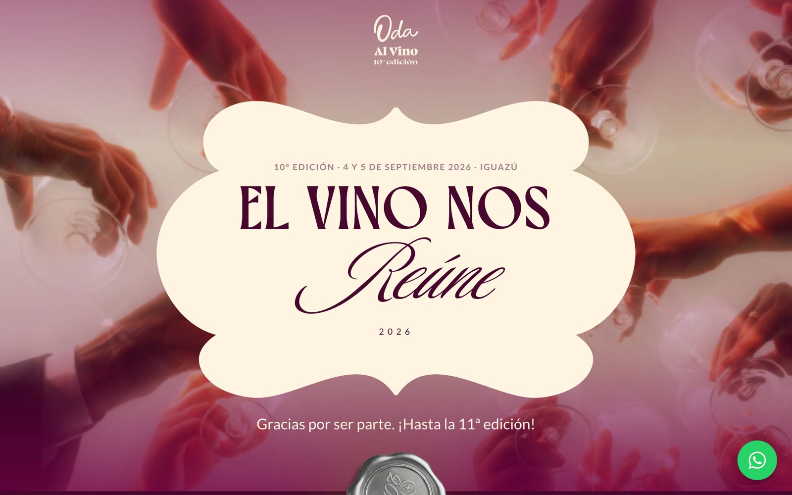 Sitio de ODA al Vino