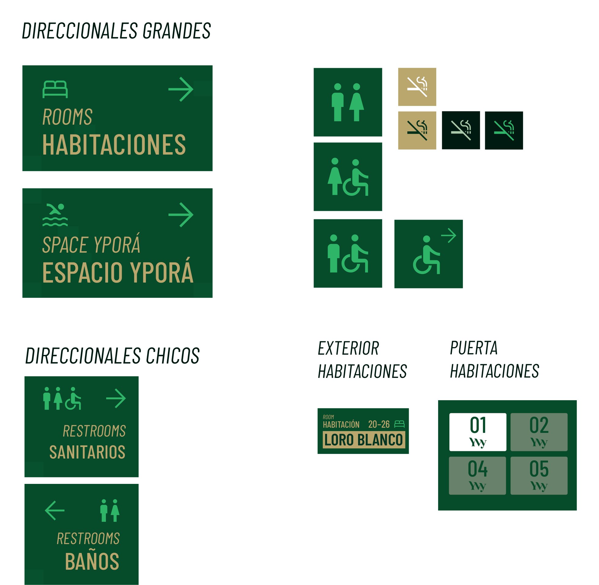 Direccionales y puertas